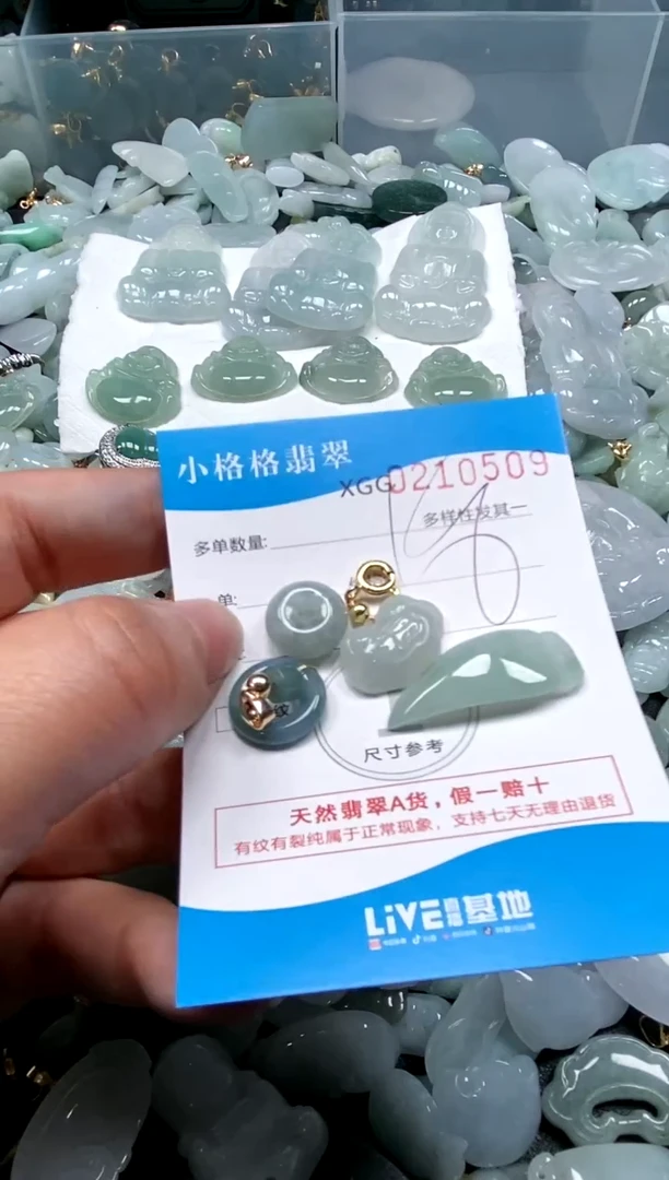 【闪购商品】翡翠颈饰未镶嵌闪购商品0210509