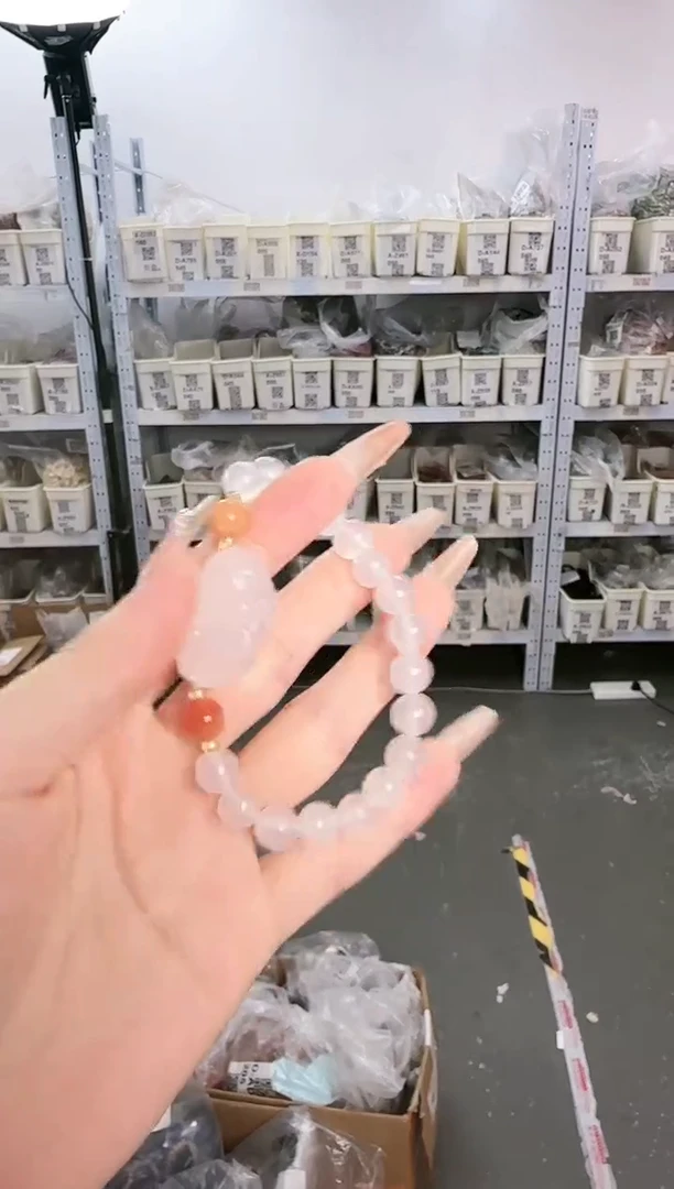 玛瑙/玉髓手链合金Y-F140105