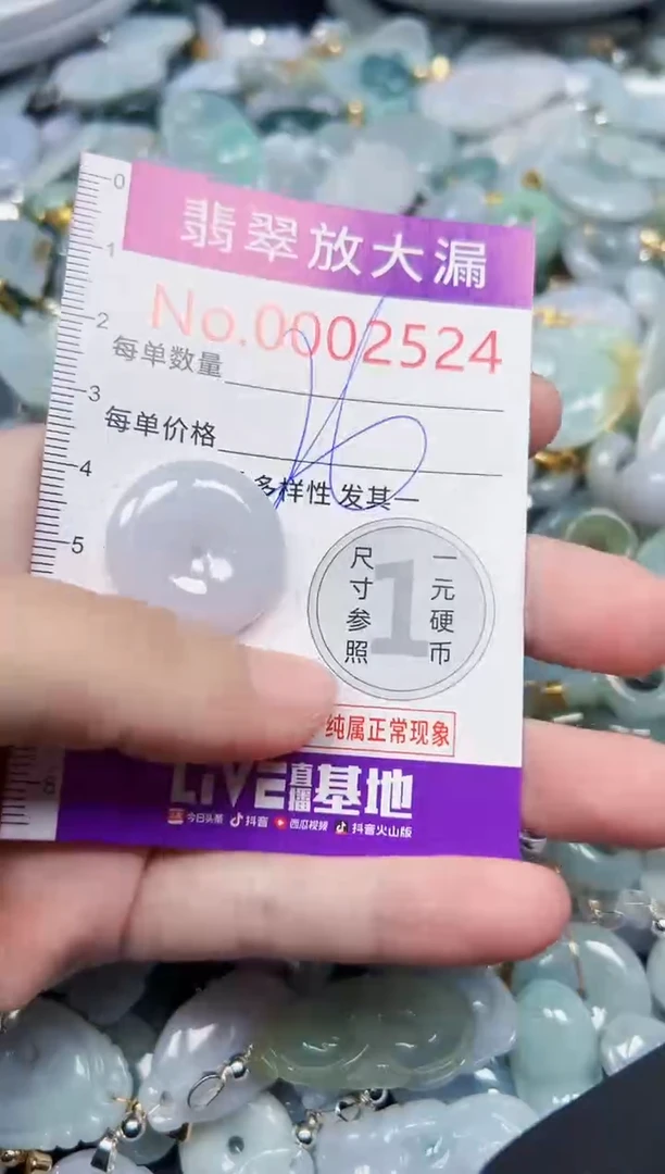 颈饰未镶嵌翡翠2524