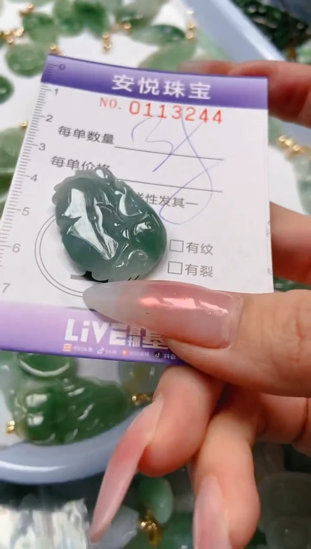 【闪购商品】翡翠颈饰未镶嵌闪购0113244