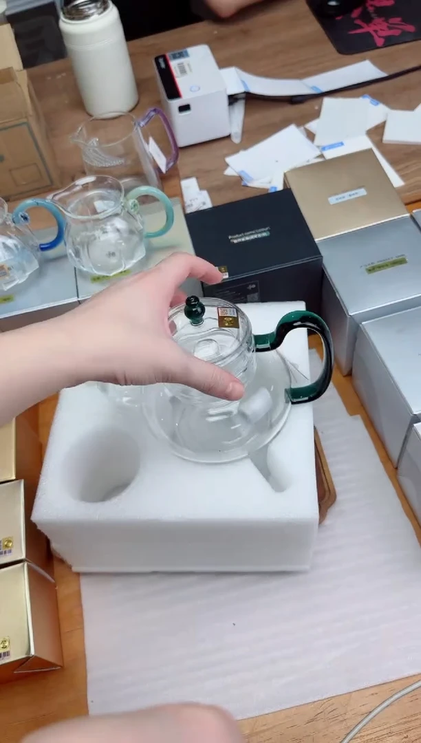 宫灯壶墨绿（珍珠棉简包介意勿拍）