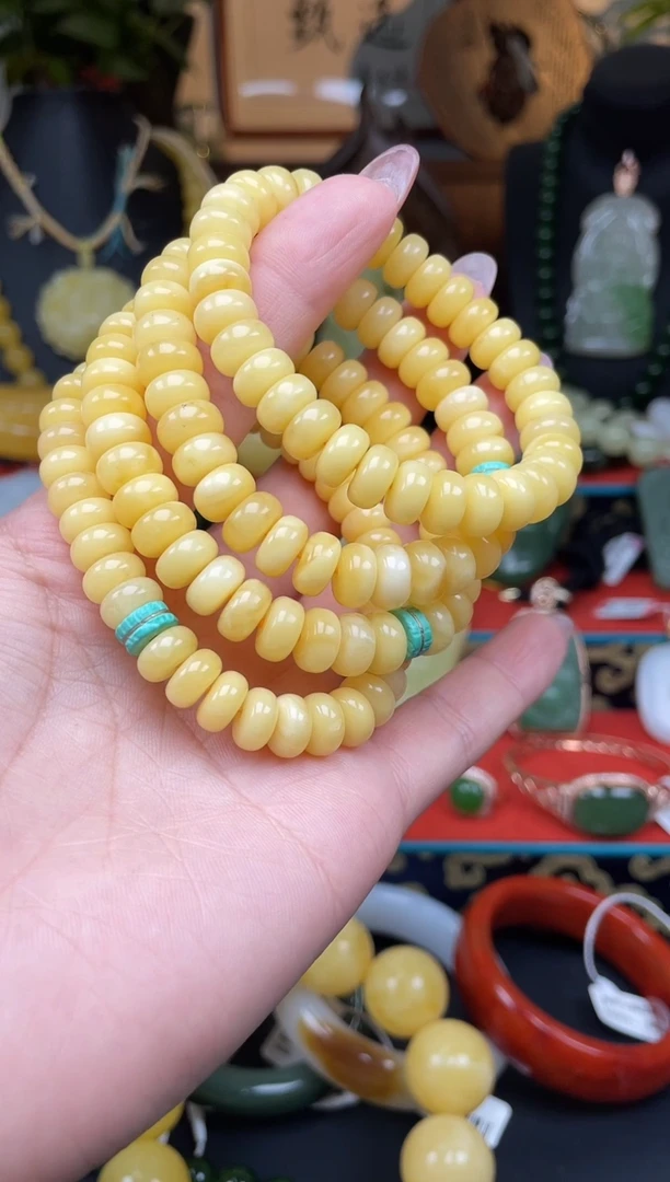 未镶嵌蜜蜡手串手串XH21多样性发其一