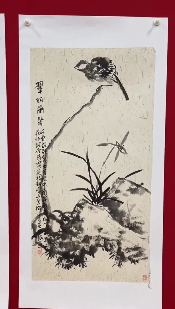 国画手绘国画作品