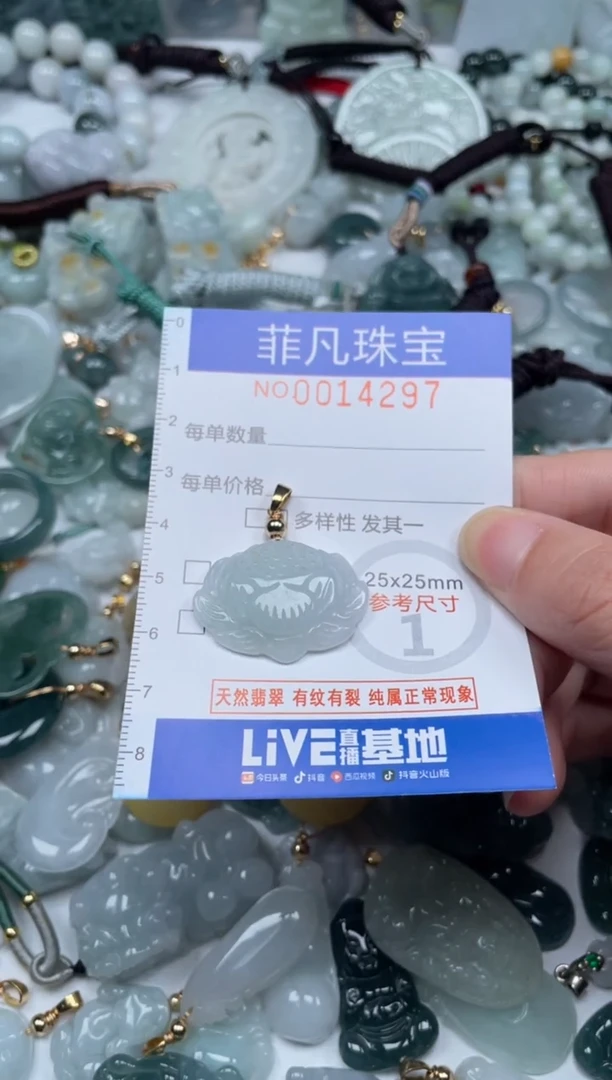颈饰未镶嵌翡翠14297