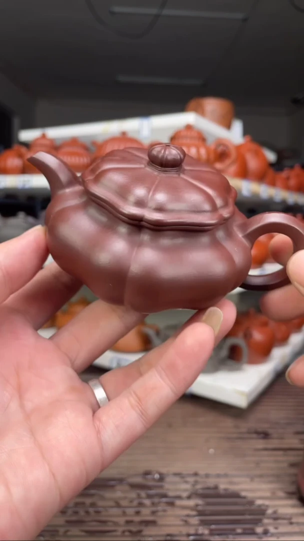 茶壶紫砂紫泥全手150毫升