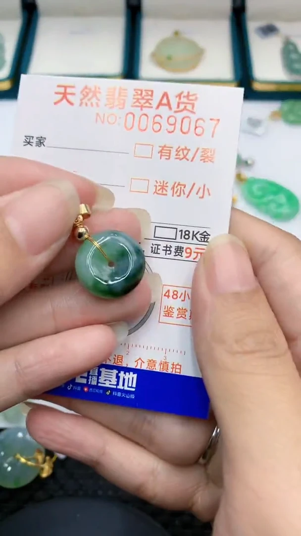 【闪购商品】翡翠颈饰未镶嵌            8