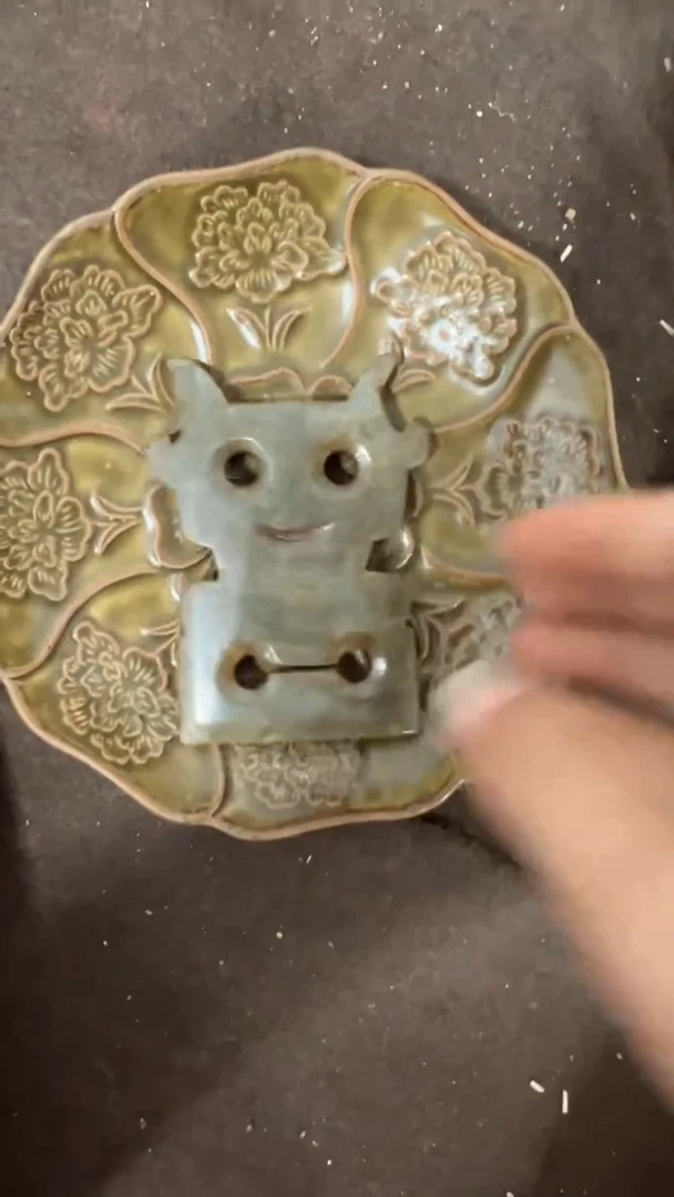 瓷片手工，手绘，瓷器1