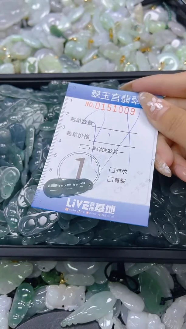 翡翠未镶嵌颈饰闪购0151009