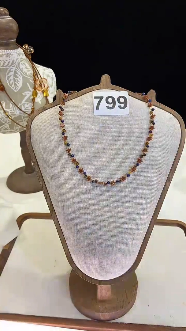 项链钛钢淡水珍珠799