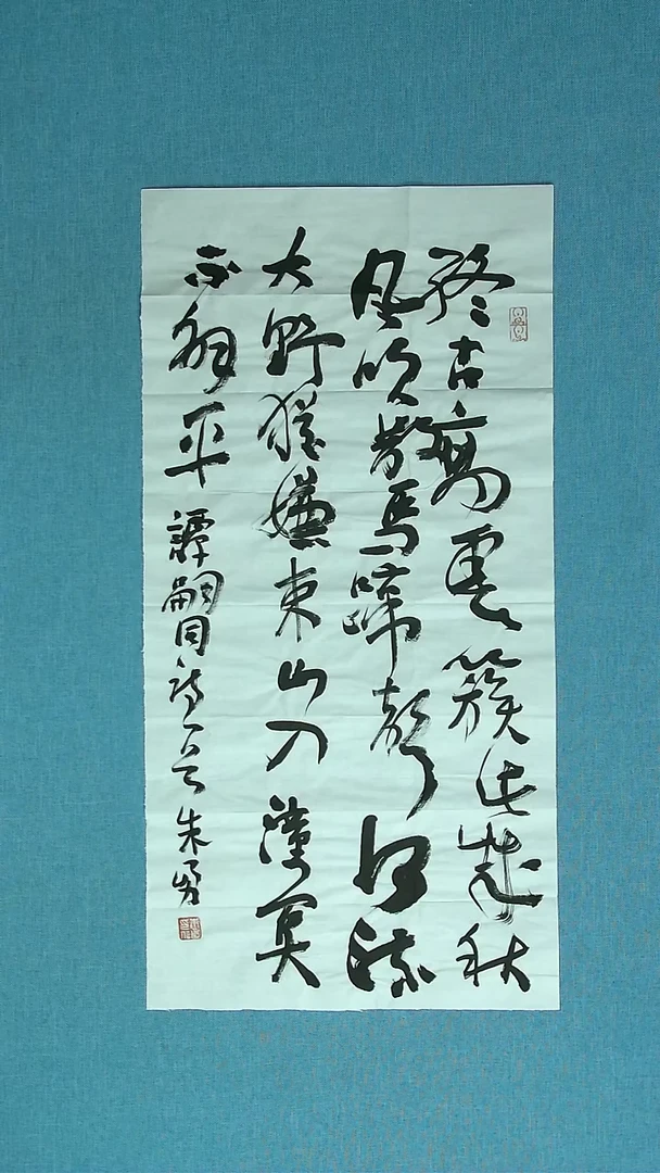 【闪购商品】书法292  安徽朱勇中书协69*34