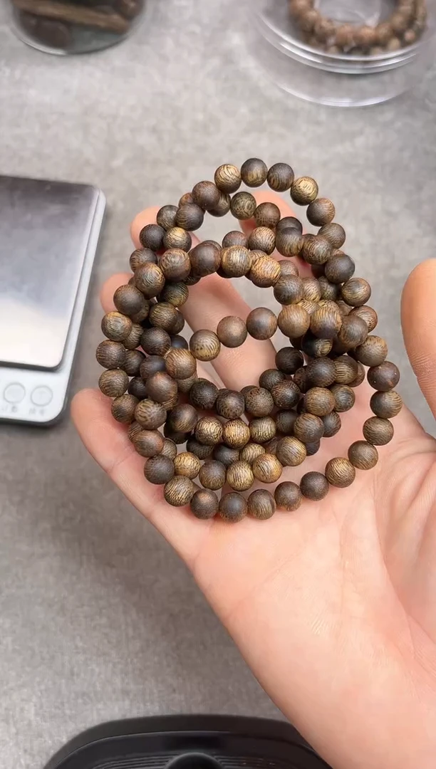 【闪购商品】沉香手串89号陆河多样性发货1条