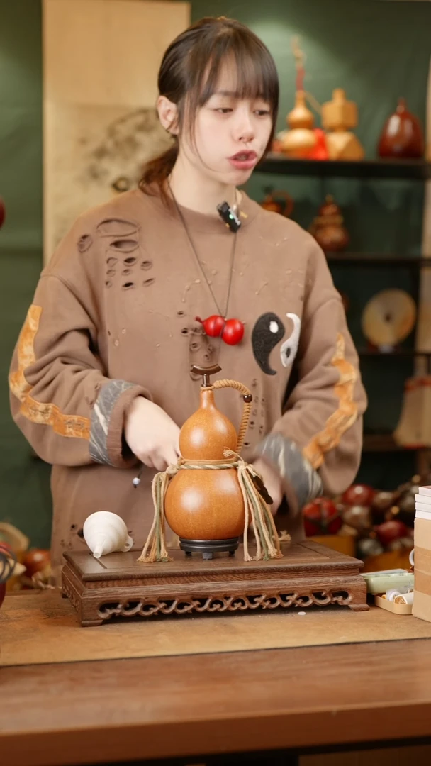 62号精品天然大漆酒葫芦一物一拍~