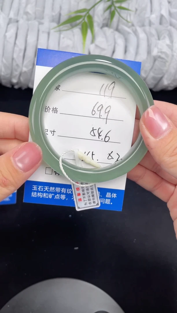 未镶嵌东陵玉石英质玉119 54.6