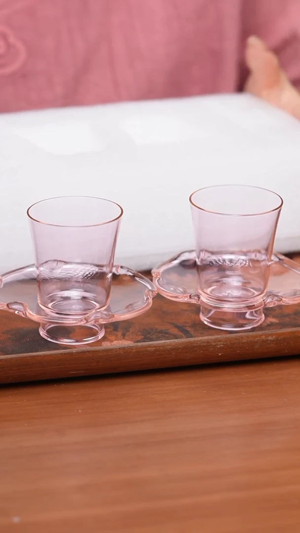 【闪购商品】禾器/宛香杯碟组/粉色