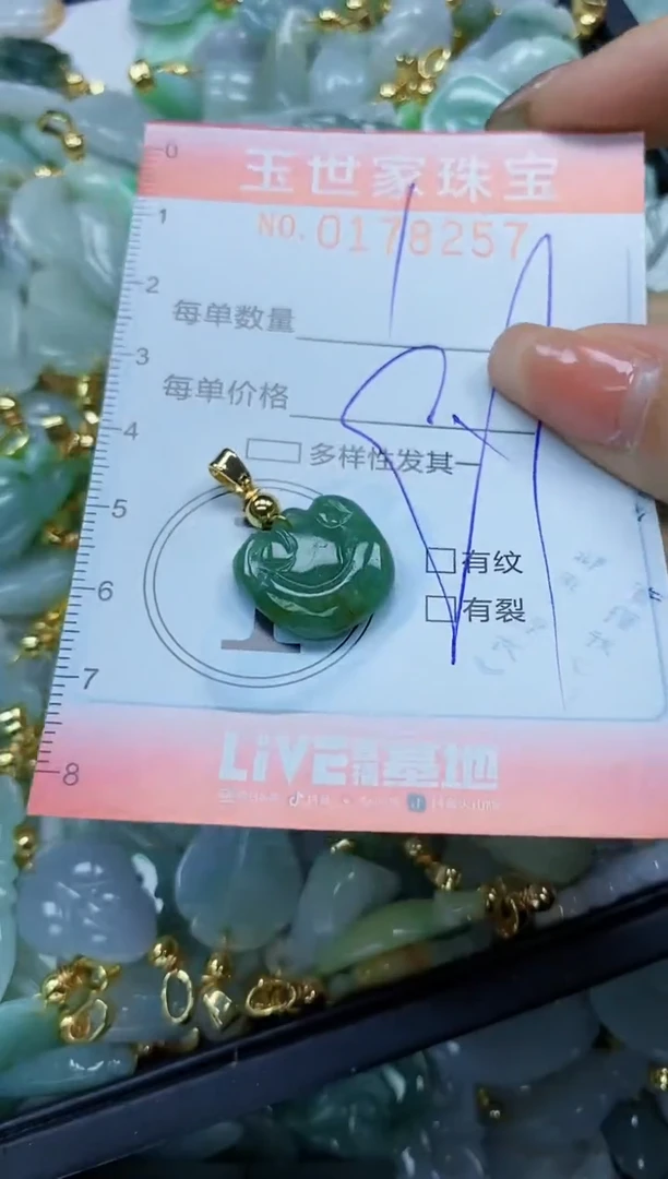 【闪购商品】翡翠颈饰未镶嵌闪购0178257