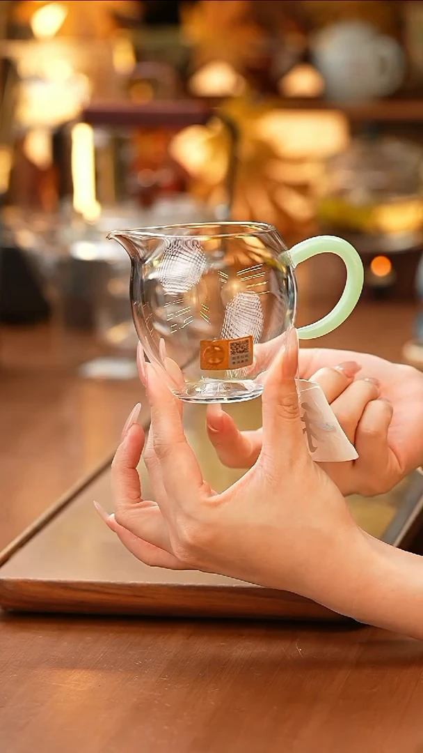禾器/晶彩悠然茶海/浅玉