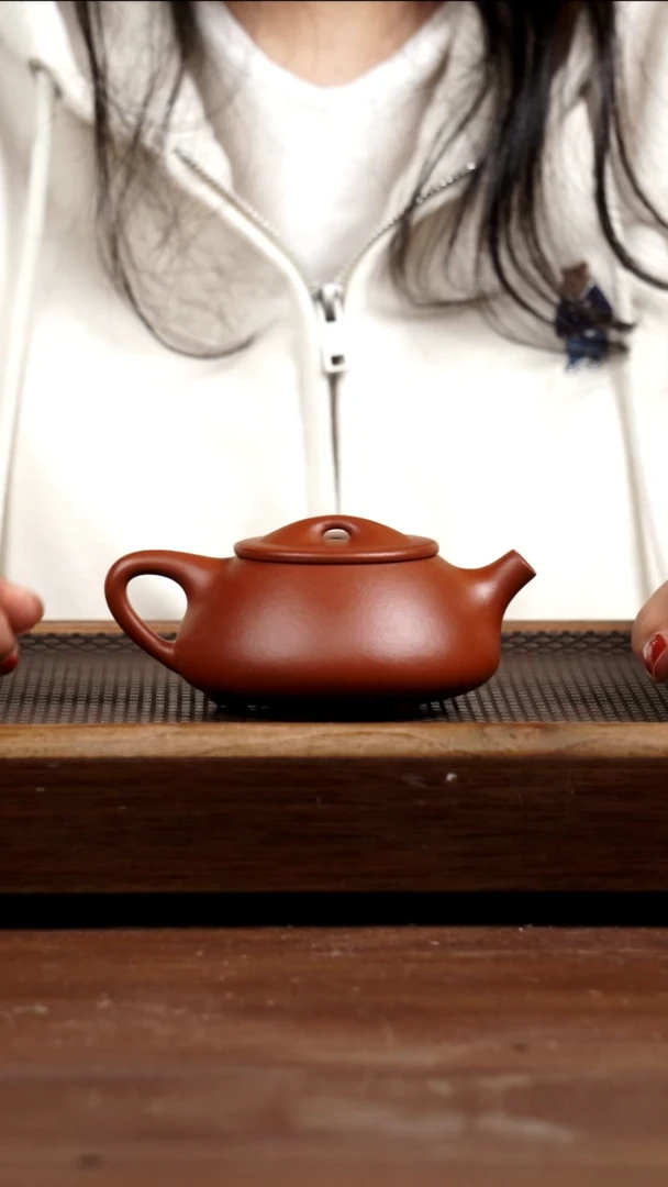 茶壶紫砂红沉香景舟满瓢230CC