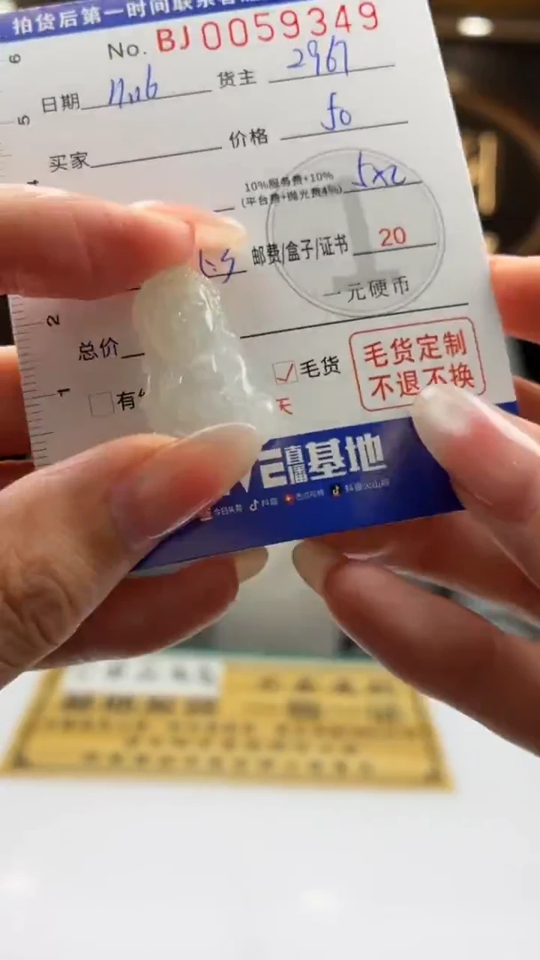 颈饰未镶嵌翡翠邹*哥BJ0059349