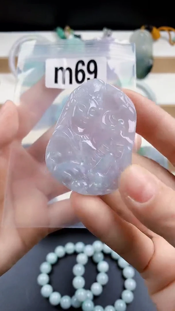 颈饰未镶嵌翡翠天然翡翠吊坠挂件