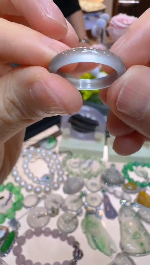 翡翠戒圈未镶嵌多样性团购发一件