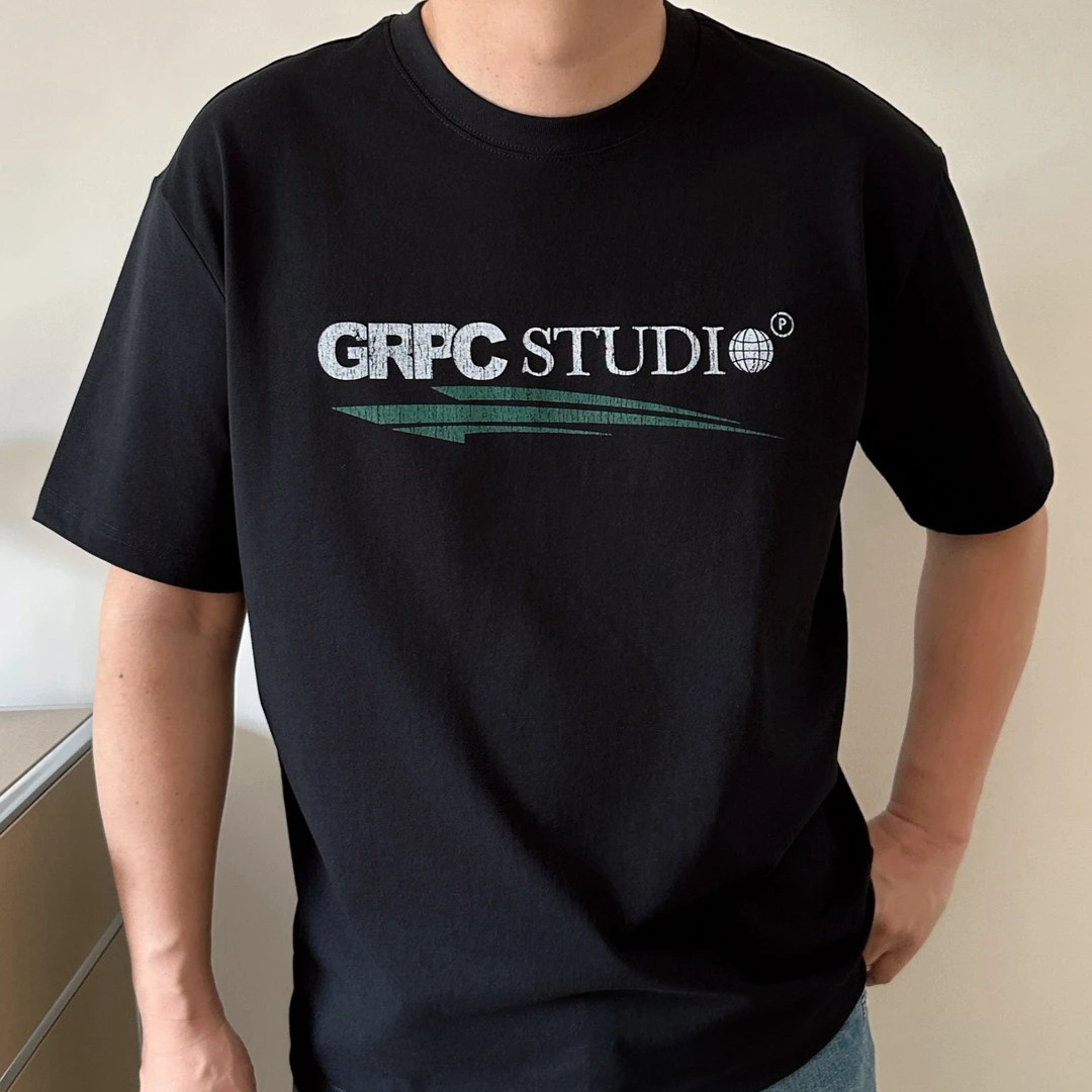 大依无忧夏季大码男装美式休闲廓版加肥加大男士圆领短袖t恤半袖