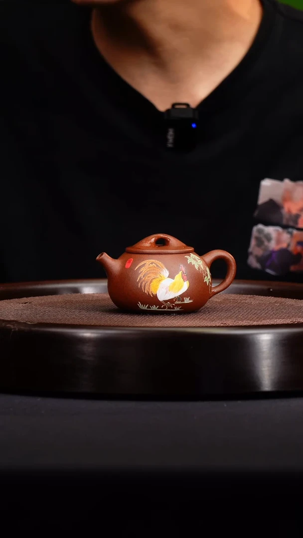 茶壶紫砂石瓢