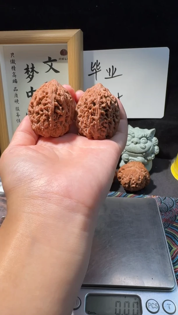 把件文玩核桃37毕业大蒜头 大克重