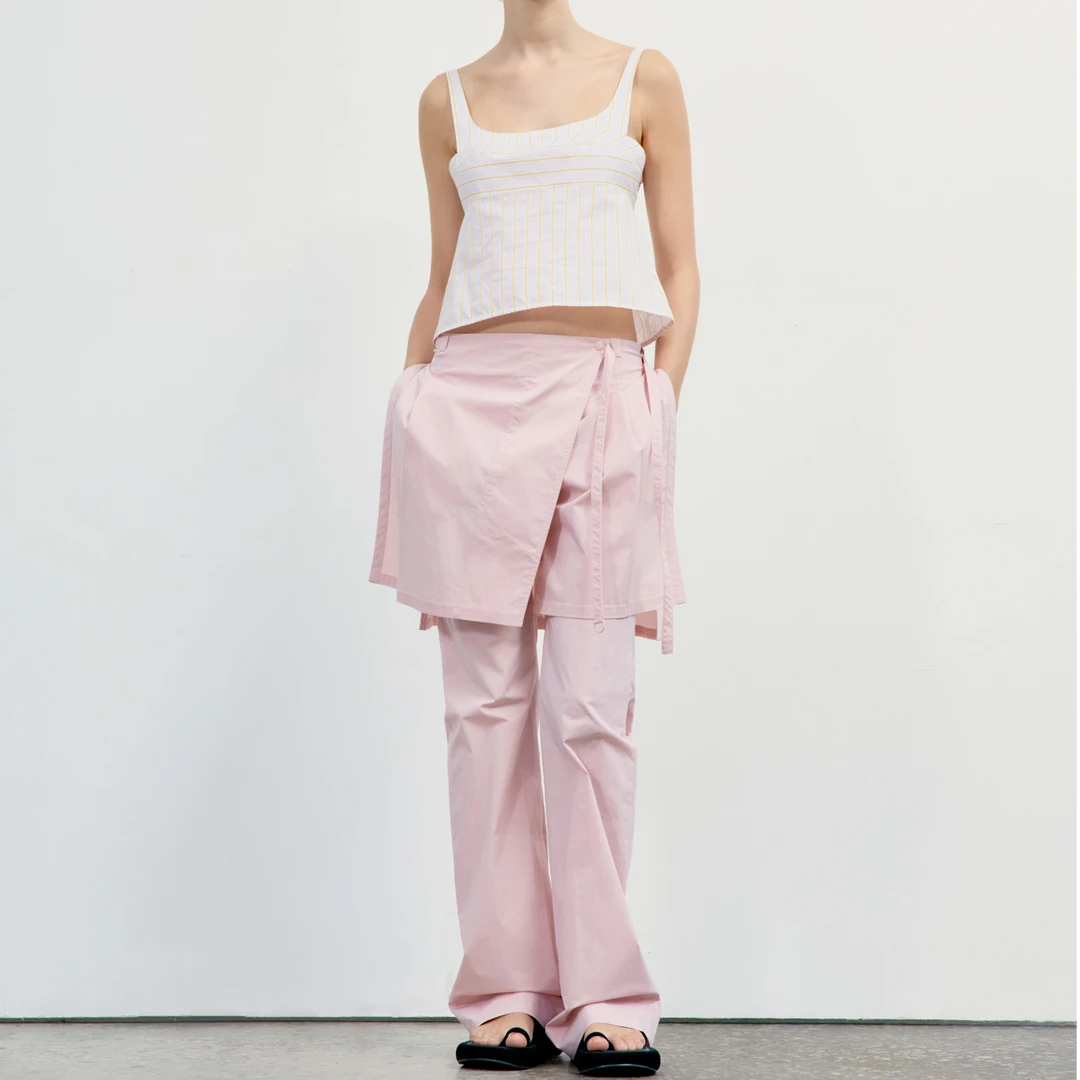 LOW CLASSIC 设计师品牌【output】多层次裙裤