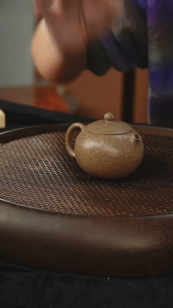 茶壶紫砂西施 青段