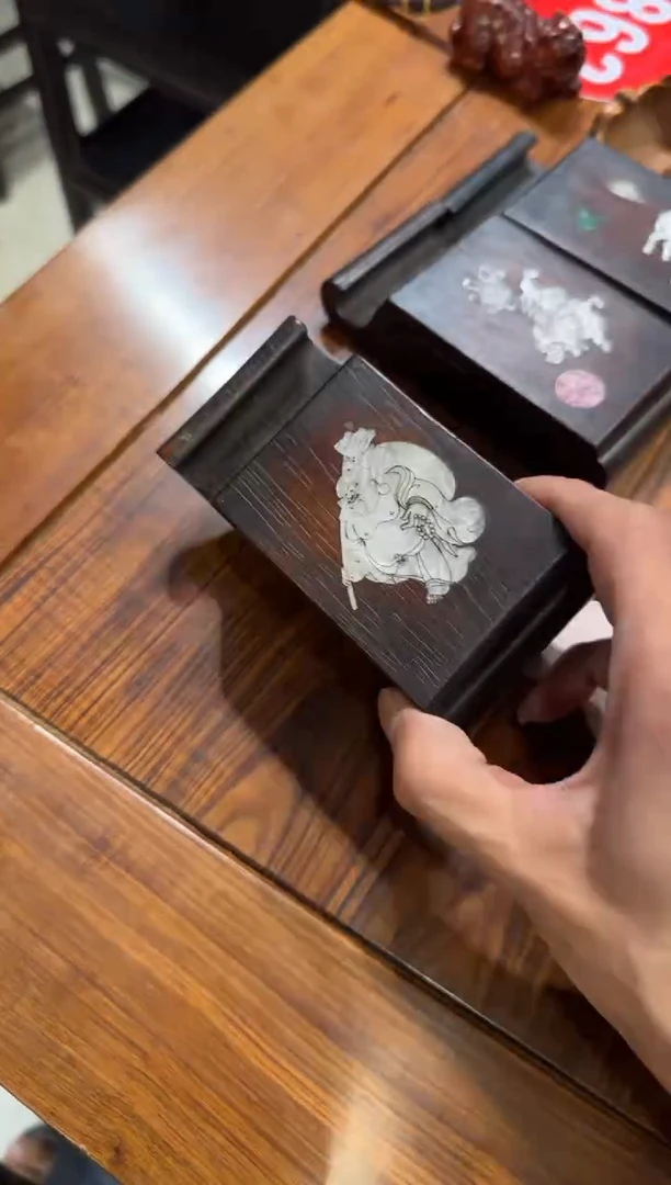 木木头款弥勒佛墨床45.8