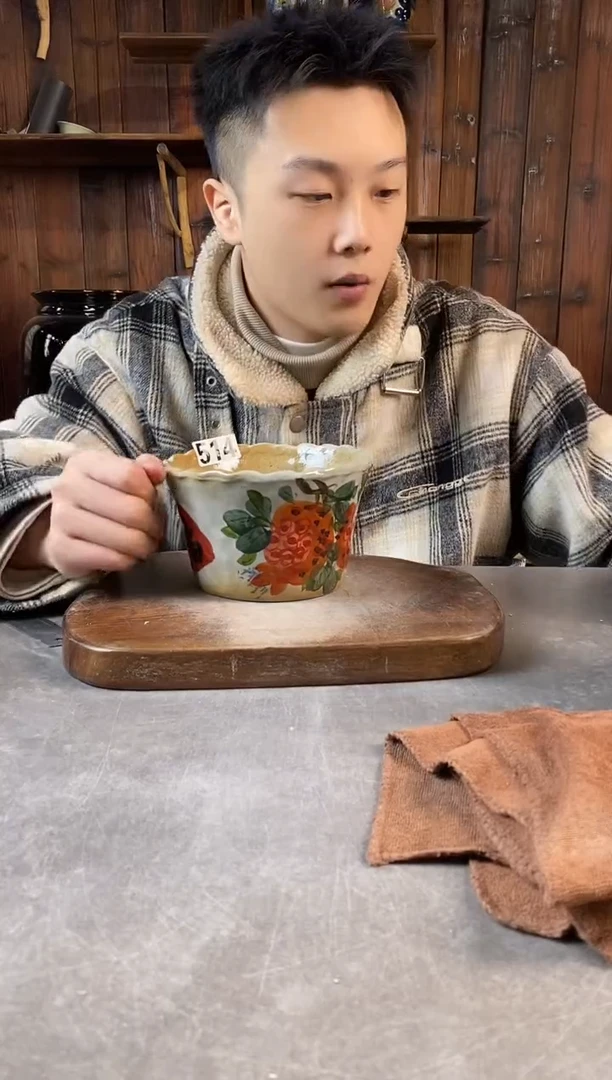 碗514，手工手绘，超值陶瓷