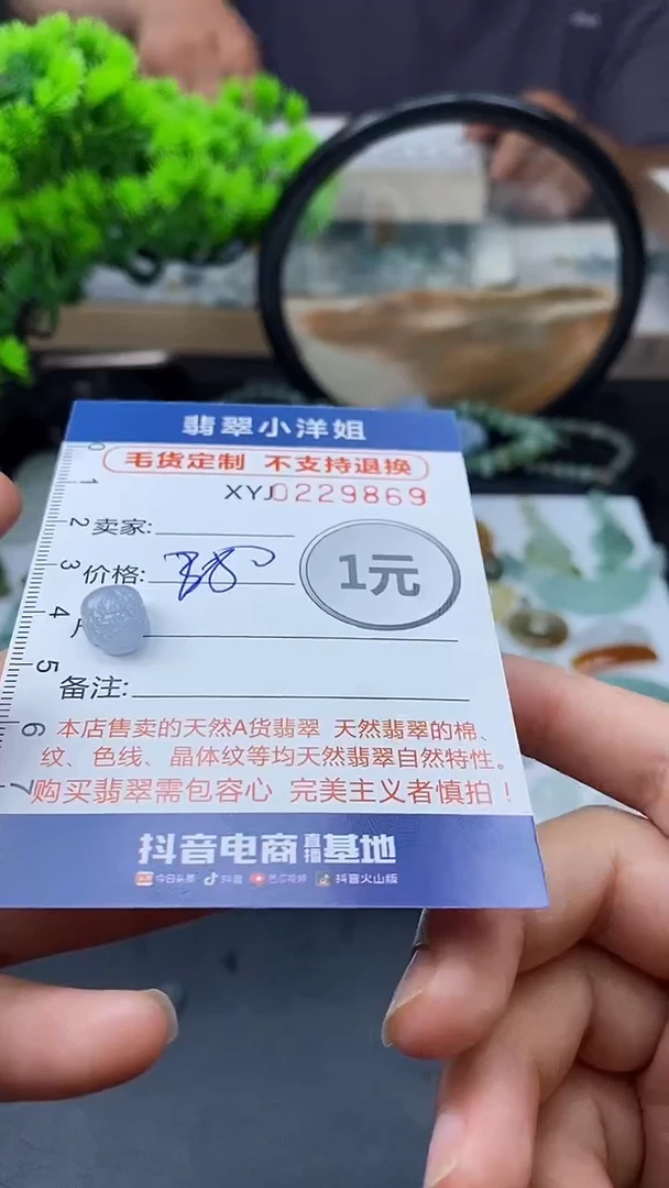 定制翡翠未镶嵌毛货不退不换/9869