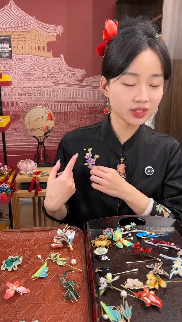 【闪购商品】刺绣苏绣世家非遗手工（胸针）