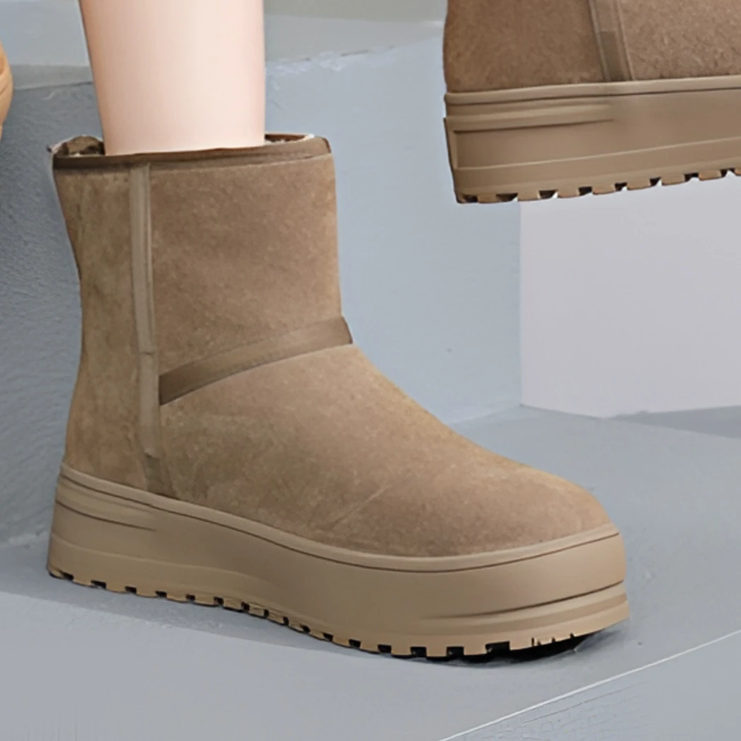 0304-99 女款时尚百搭雪地靴  PZP  61003