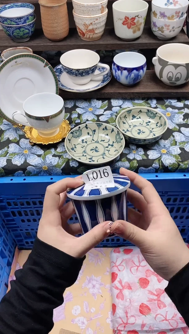 瓷片荷*蛋                L016