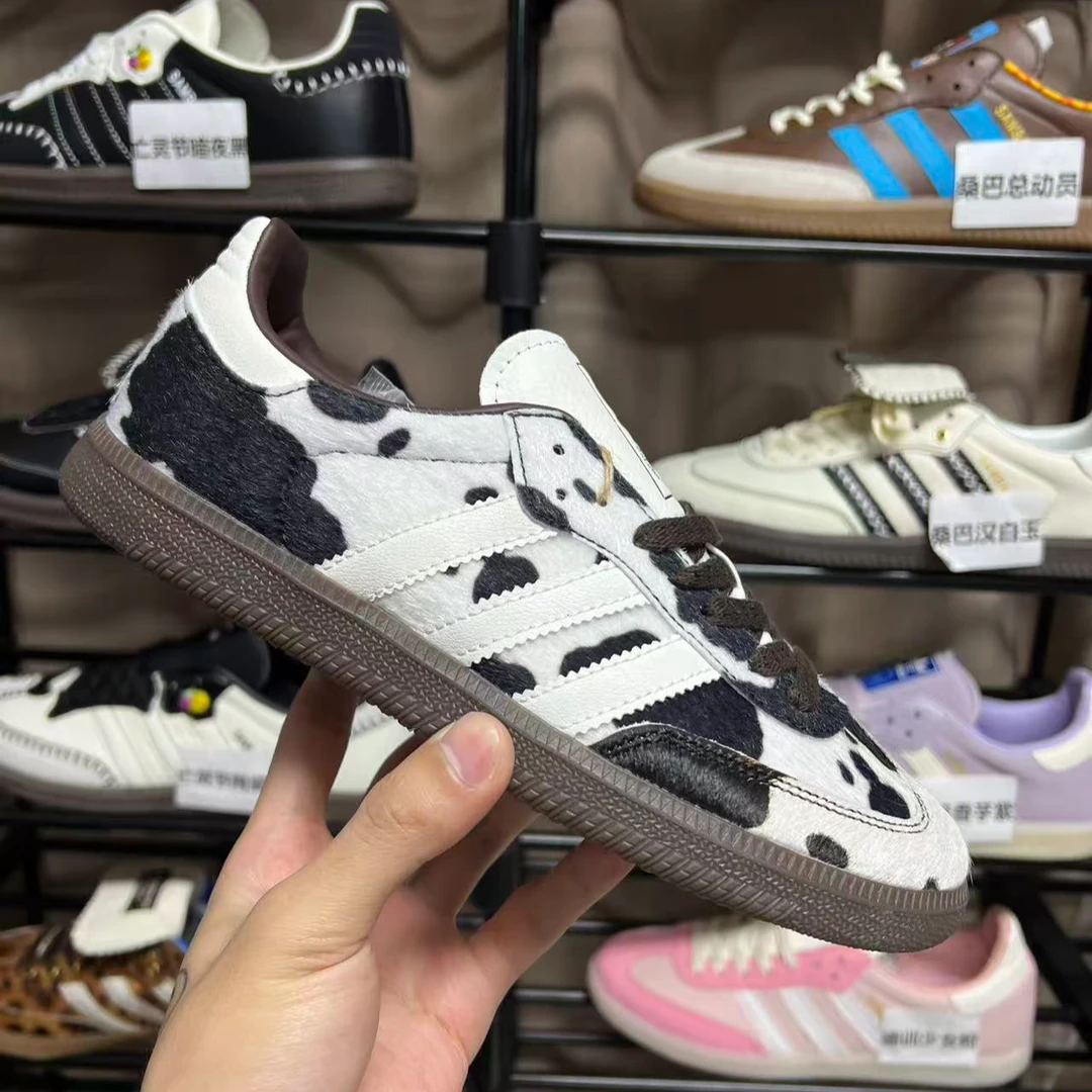 桑巴德迅鞋车缝线低帮陶瓷板鞋休闲鞋黑色时尚百搭少女潮鞋潮鞋