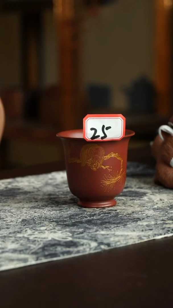 茶杯紫砂68宜兴紫砂原矿作品买二送一