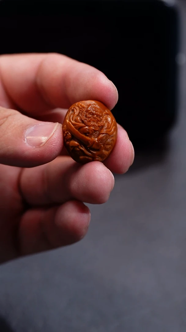 手串/手链橄榄核胖*鱼苏工核雕