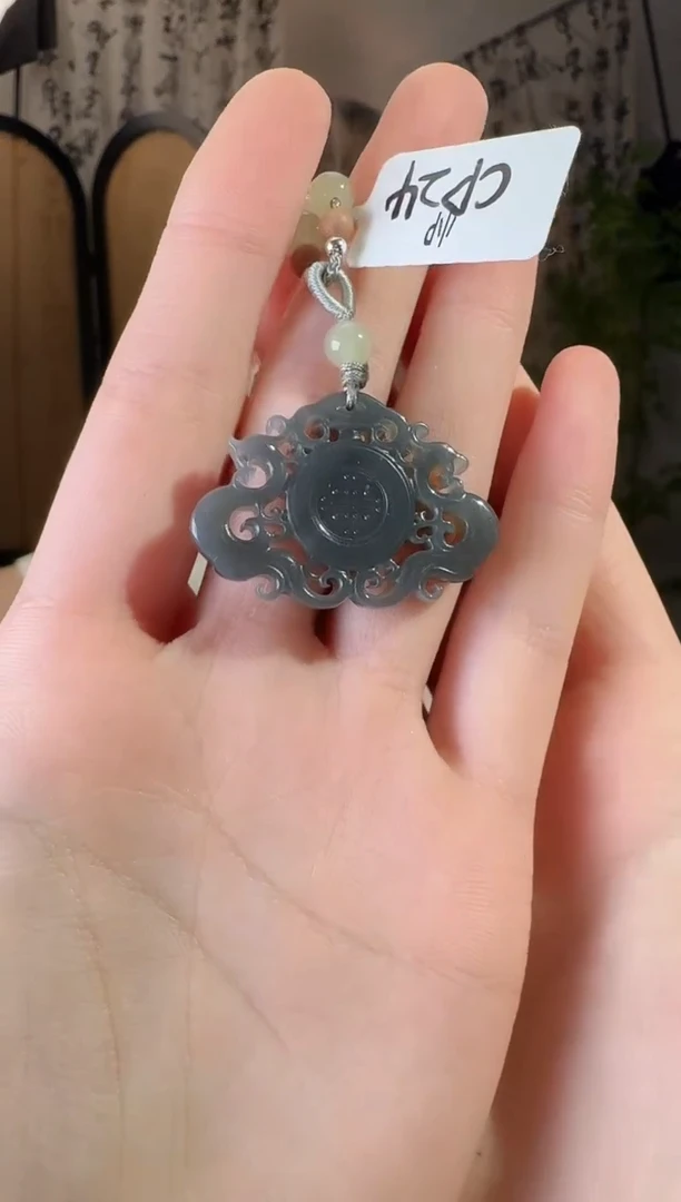 和田玉未镶嵌颈饰cp24锁