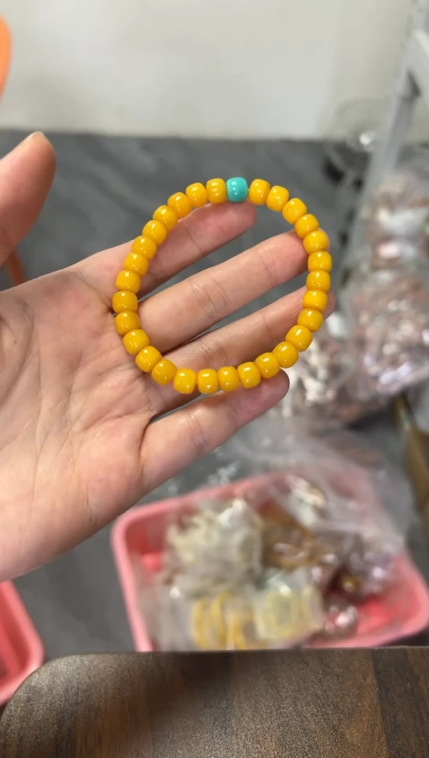 未镶嵌蜜蜡手链蜜蜡手串[多样发其一]