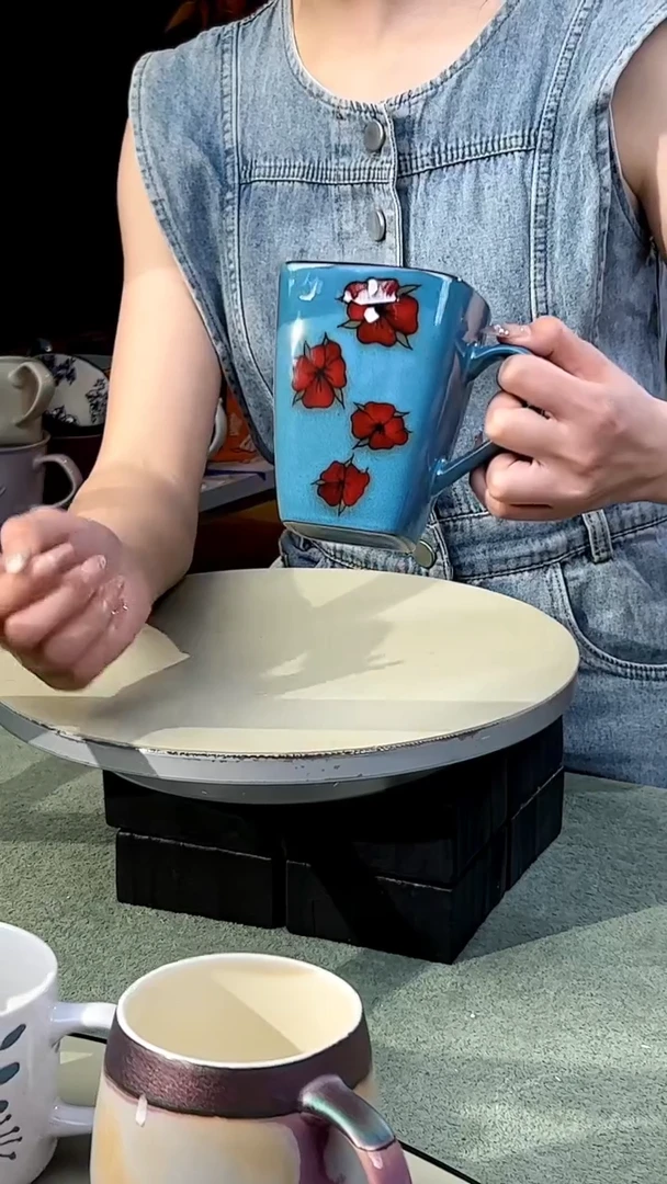 【闪购商品】梅花方杯单|默认微瑕