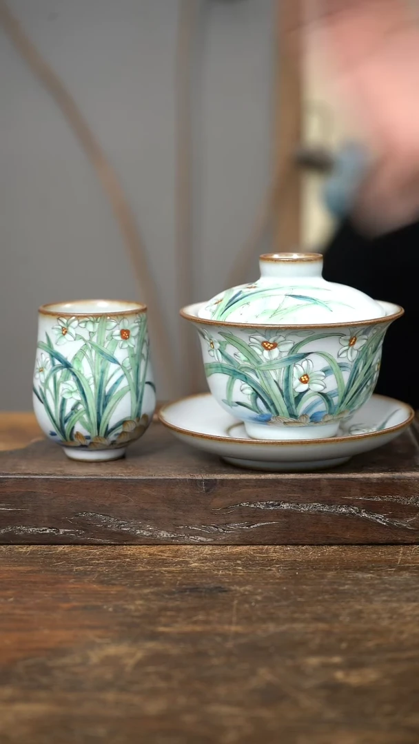 【闪购商品】瓷片景德镇纯手工手绘陶瓷