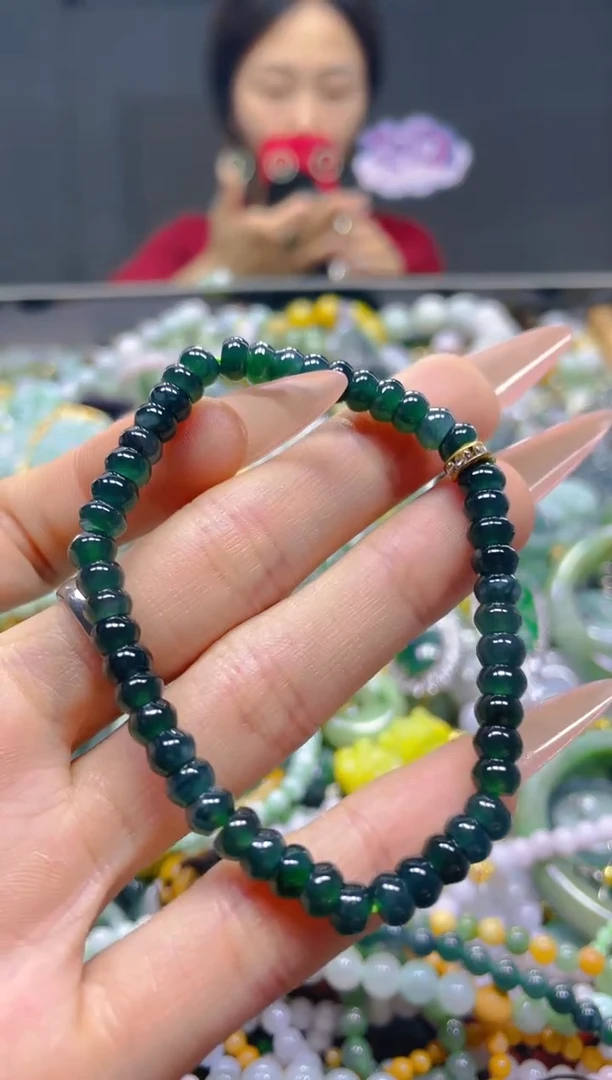 颈饰未镶嵌翡翠5MM