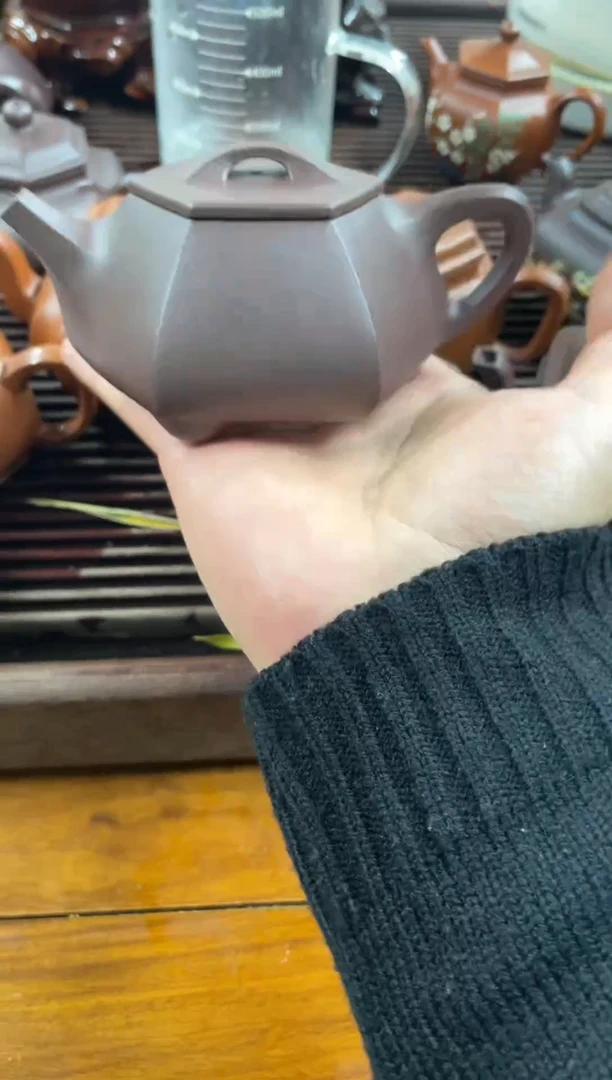 茶壶紫砂景州石瓢