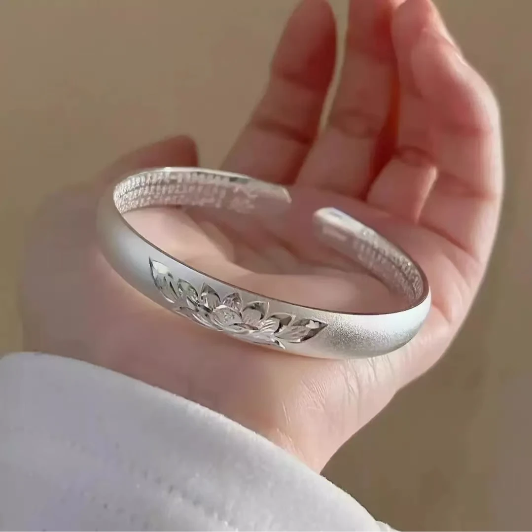 非金属树脂手镯 民族风磨砂开口手镯女实心512母亲节送妈妈礼物