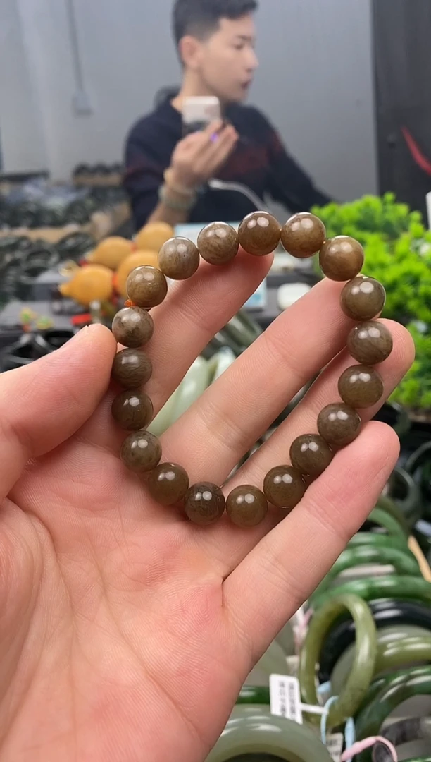 未镶嵌手镯和田玉10mm