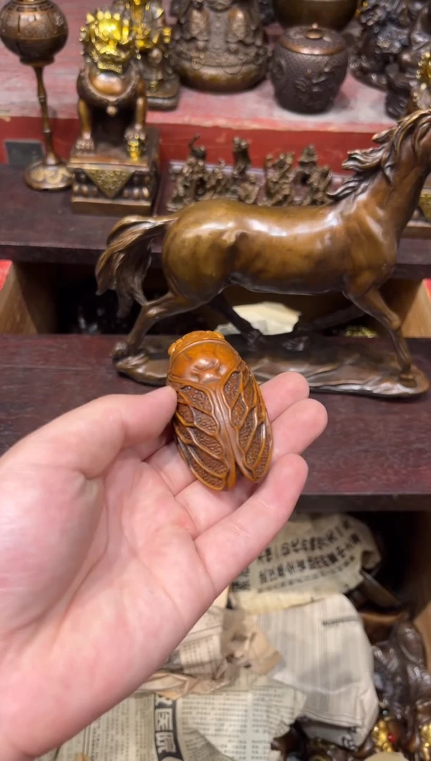 黄杨木Q瑞瑞古铜高端精品73