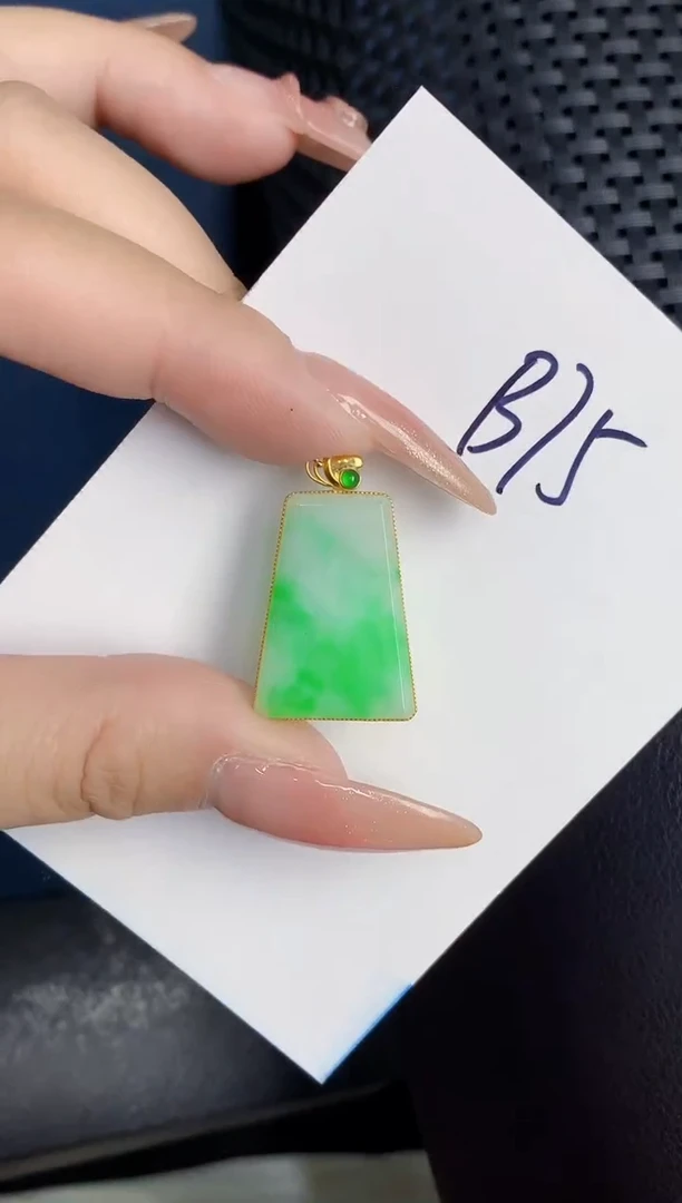 【闪购商品】翡翠颈饰18K金镶嵌000000000