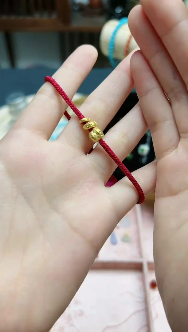 【闪购商品】18K金手链18k金蛇红手绳*1 ZX