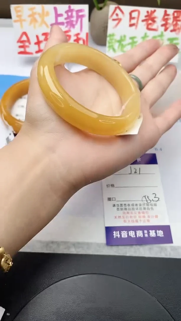 未镶嵌手镯石英质玉j21-HB多样性发货55+